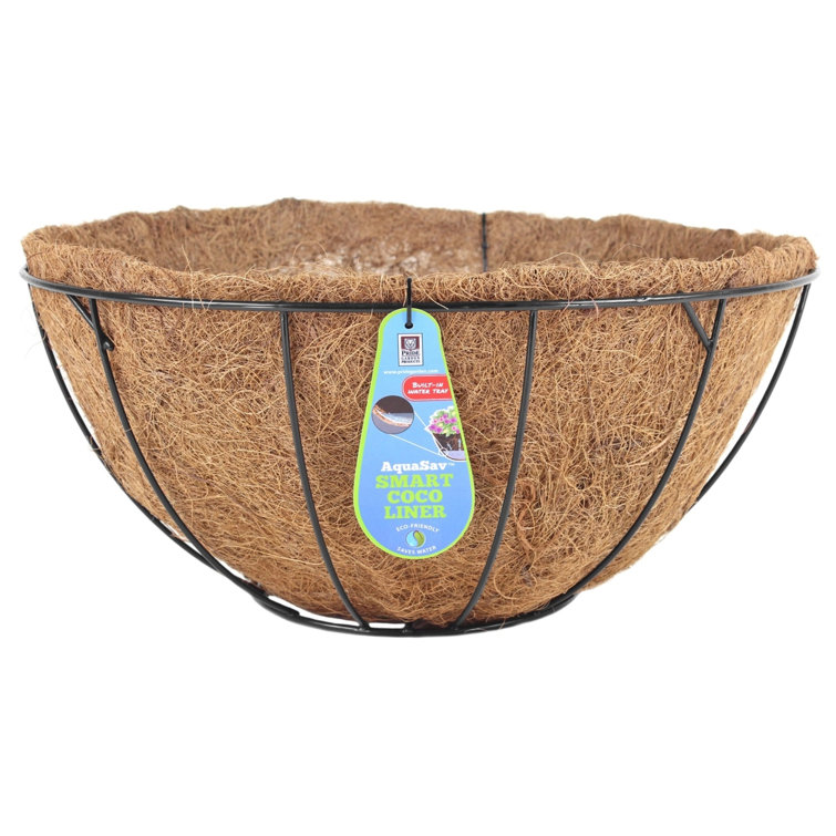 AquaSav Pride Garden Products 5116PB Grower Hanging Baskets With